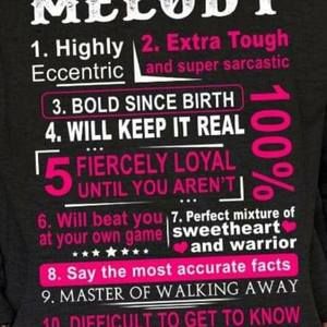 Meet your Posher, Melody